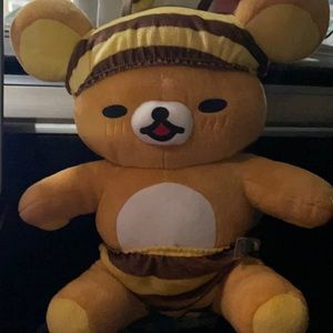 rilakkuma meets honey plush